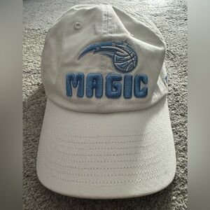 ’47 Women’s Orlando Magic Luminence Clean Up Adjustable Hat, White, New w/o Tags